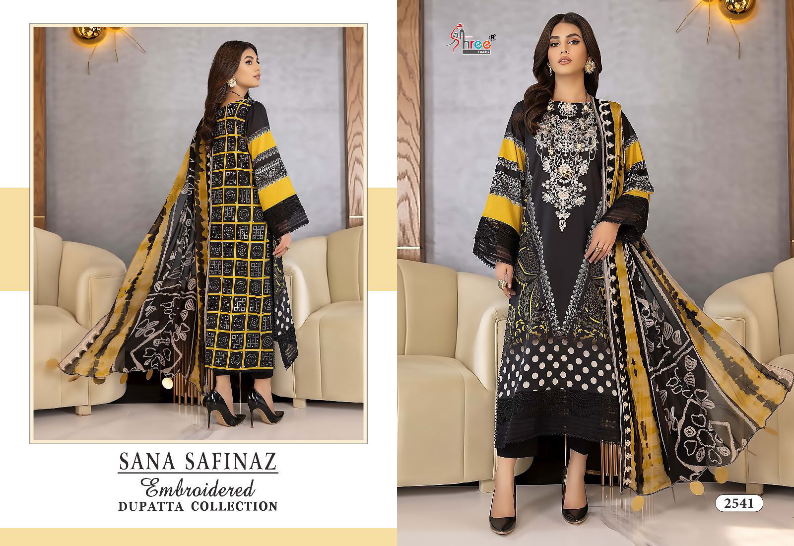 Sana Safinaz By Shree 2537-2540 Pakistani Suits Catalog